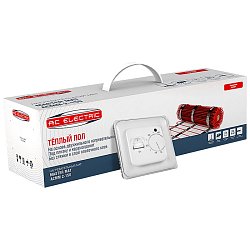 Мат нагревательный (комплект теплого пола с терморегулятором) AC Electric ACМM 2-150-1.5 НС-1307390