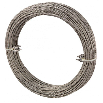 Изображение товара Комплект для крепления насоса Джилекс 9076, трос 25 м, уп. 6 шт