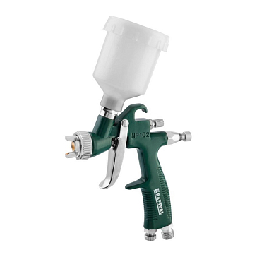 Изображение товара Краскопульт пневматический Kraftool AirKraft Mini 06565-1.0 HVLP c верхним бачком 1,0мм