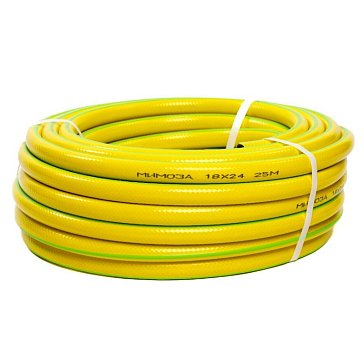 Изображение товара Шланг Aqwavim MIMOSA НФ-00008745, ПВХ армир. 3-х слойный 1"   (25 м)