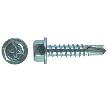 Изображение товара Саморез для фасадных систем Starfix SMP2-72601-150, 4.8х16 мм, цинк, DIN 7504-K (150 шт в пласт. конт.) 