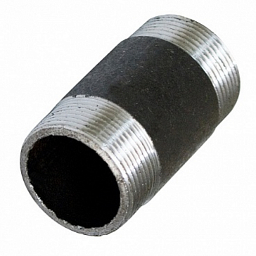 Изображение товара Бочонок стальной ДУ40 для металлических труб резьбовой соединительный фитинг