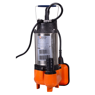 Изображение товара Фекальный насос Вихрь ФН-250А с защитой от перегрева и высокой производительностью