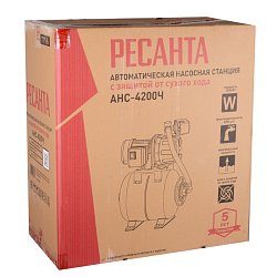 Автономная насосная станция Ресанта АНС-4200Ч 77/1/6