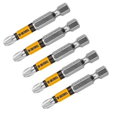 Изображение товара Набор бит Denzel 7711317, PH3x2", 5 шт.