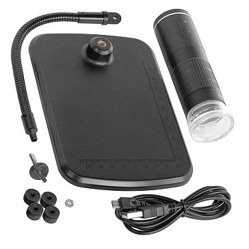 Изображение товара Цифровой микроскоп с Wi-Fi Мегеон 33040 для исследований и хобби