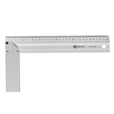 Изображение товара Угольник столярный Кобальт 910-386 300 мм из алюминия