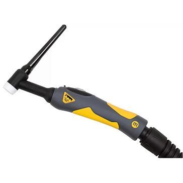Изображение товара Горелка аргоновая Кедр TIG-26 PRO (8011358-001, MultiTIG, 12 pin, вст.35-50, 1 кн., газ б/с, головка стд., 4 м, 8005533)