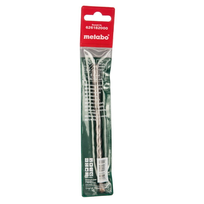 Бур Metabo 626182000, SDS-Plus, 8x100х160 мм в Иваново