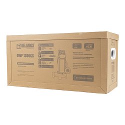 Дренажный насос для грязной воды с ножами Belamos DWP 1300 CS (с измельчителем)