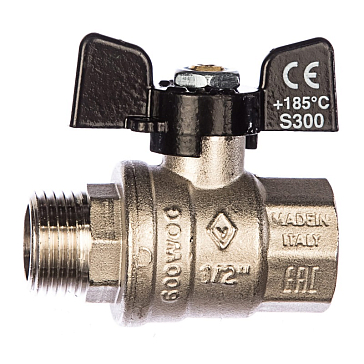 Изображение товара Шаровой кран Bugatti OREGON 307 F*M 1/2" для водоснабжения