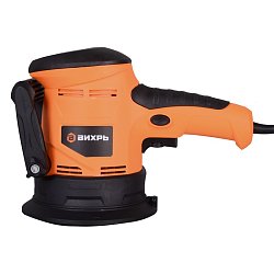 Эксцентриковая шлифовальная машина Вихрь ЭШМ-125Э 72/6/5 (диаметр круга 125 мм, вес 2,1 кг, напряжение 220v)