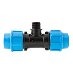 Тройник комбинированный Джилекс ПНД 32*3/4"*32 НР /9439/