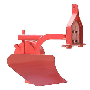 Изображение товара Плуг для минитракторов с опорным колесом Беларус ПУ-00.000 (глубина вспашки 180 мм)