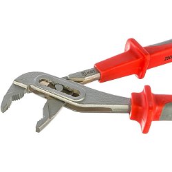 Клещи переставные диэлектрические КВТ КПи-01 61436 "Стандарт" (250мм, двухкомпонентный материал губок)