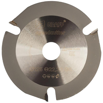 Изображение товара Пильный диск Graff Speedcutter для УШМ 125 мм по дереву