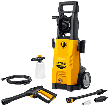 Изображение товара Мойка высокого давления Steher HPW-160 2100Вт, 160бар, мобильная, Германия