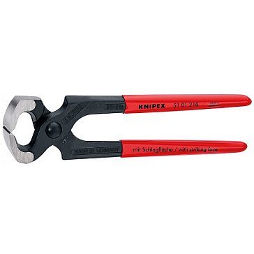Изображение товара Клещи-молоток Knipex KN-5101210, торцевые, плотницкие, 210 мм