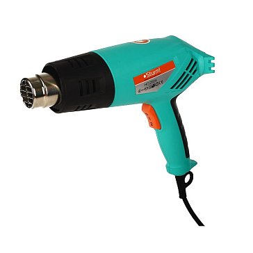 Изображение товара Профессиональный строительный фен Sturm HG2004 мощностью 2000 Вт для термоусадки, покраски и пайки