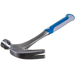 Молоток столяра цельнометаллический РемоКолор Professional 38-3-345, 450 г, двухкомпонетная рукоятка