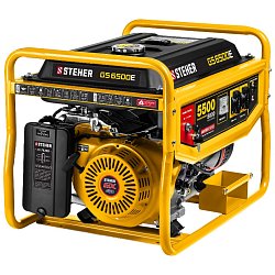 Бензиновый генератор Steher GS-6500Е с электростартером