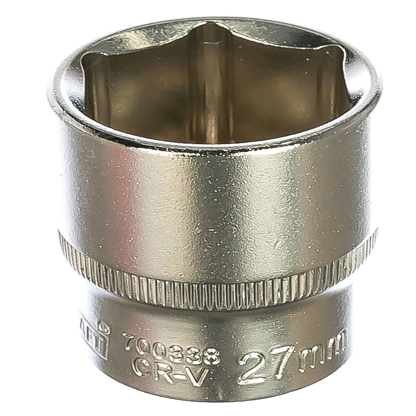 Головка торцевая Kraft KT 700338 (1/2"Dr, размер 27 мм) в Рыбинске