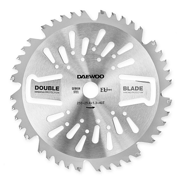 Изображение товара Диск для мотокосы Daewoo DABC 255/40 для борьбы с бурьяном