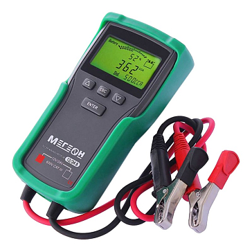 Изображение товара Тестер кислотных аккумуляторных батарей Мегеон 81024 12/24 В цифровой диагностика аккумулятора