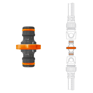 Изображение товара Двухсторонний коннектор Daewoo DWС 3100 для шлангов