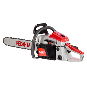 Изображение товара Бензопила Ресанта БП-6220 с мощностью 4.5 л.с. и длиной шины 50 см