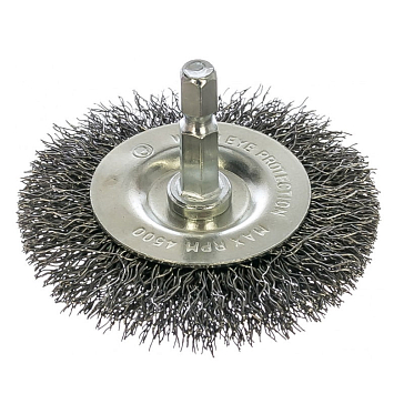 Изображение товара Круглая щетка Patriot EDGE 813010020 для дрели (65 мм, HEX)