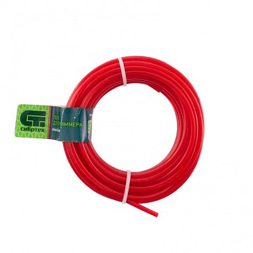 Изображение товара Леска для триммера Сибртех 961825 (квадратная, 4.0 мм х 10 м)