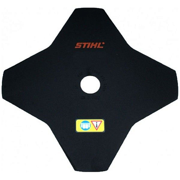 Изображение товара Диск для триммера Stihl 40007133801 (4 лопасти, 230 мм, FS300/450)
