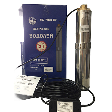Изображение товара Погружной насос Водолей БЦПЭ 0,5-50У - мощный и надежный для полива