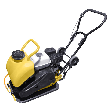 Изображение товара Виброплита бензиновая Hanskonner HPC110W Honda GX160, коврик, колеса