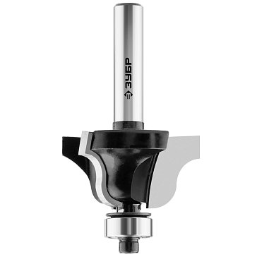 Изображение товара Фреза кромочная калевочная №4 Зубр Профессионал 28787-38.1, 38.1 x 19 мм, радиус 6.3 мм 