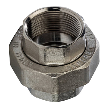 Изображение товара Американка Stout SFT-0034-000114 ВВ, 1 1/4, никелированная латунь