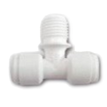 Изображение товара Пластмассовый фитинг тройник 1/4 x 1/4 x 1/4 JG для полипропиленовых труб Россия