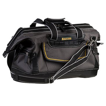 Изображение товара Инструментальная сумка Kraftool INDUSTRIE 38740-18 с 20 карманами и пластиковым дном