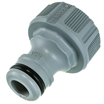 Изображение товара Резьбовой адаптер Gardena 18200-2900000 1/2 G1/2 для водопровода пластиковый немецкого производства