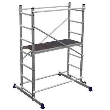 Изображение товара Вышка-тура Сибин 38840-5, алюминиевая, 5 метров 