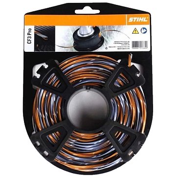 Изображение товара Леска для триммера Stihl CF3 Pro 3мм, 22м, крестовая