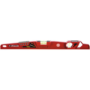 Изображение товара Строительный пузырьковый уровень Kapro Shark 920-10-50 500 мм для точных измерений