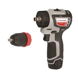 Бесщеточная аккумуляторная дрель-шуруповерт Интерскол КомбиМАКС ДА-10/12В 36 (2 АКБ Li-Ion, ЗУ, сумка) 687.2.2.77