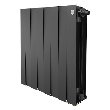 Изображение товара Радиатор секционный биметаллический Royal Thermo PianoForte 500 Noir Sable VDR80 8 секций