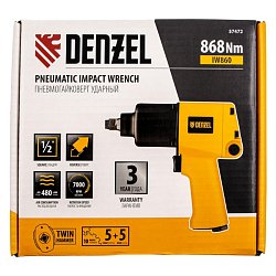 Ударный пневмогайковерт Denzel IW860 57472