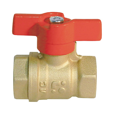 Изображение товара Кран шаровой Баз DN20 ВР/ВР бабочка А32/1 11Б27п1