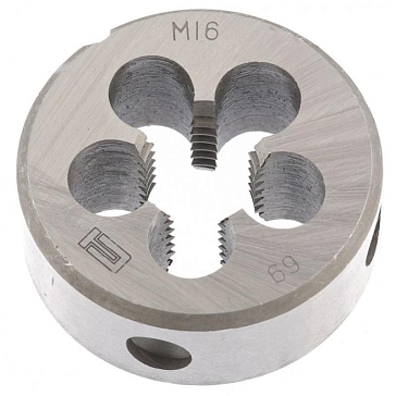 Изображение товара Плашка Сибртех 77044 (резьба М16x2 мм)