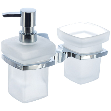 Изображение товара Держатель стакана и дозатора WasserKRAFT Wern K-2589, хром 9060768