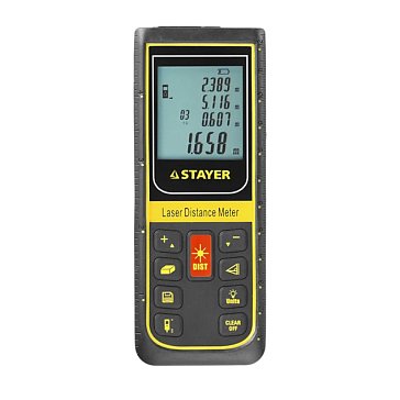 Изображение товара Дальномер Stayer Professional PRO-Control 34959 лазерный 100м точность 2мм